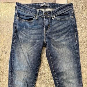 Levi's Blue Skinny Jeans with Authentic Fading